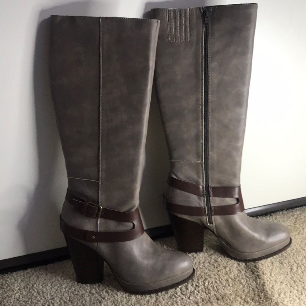 Knee high boots